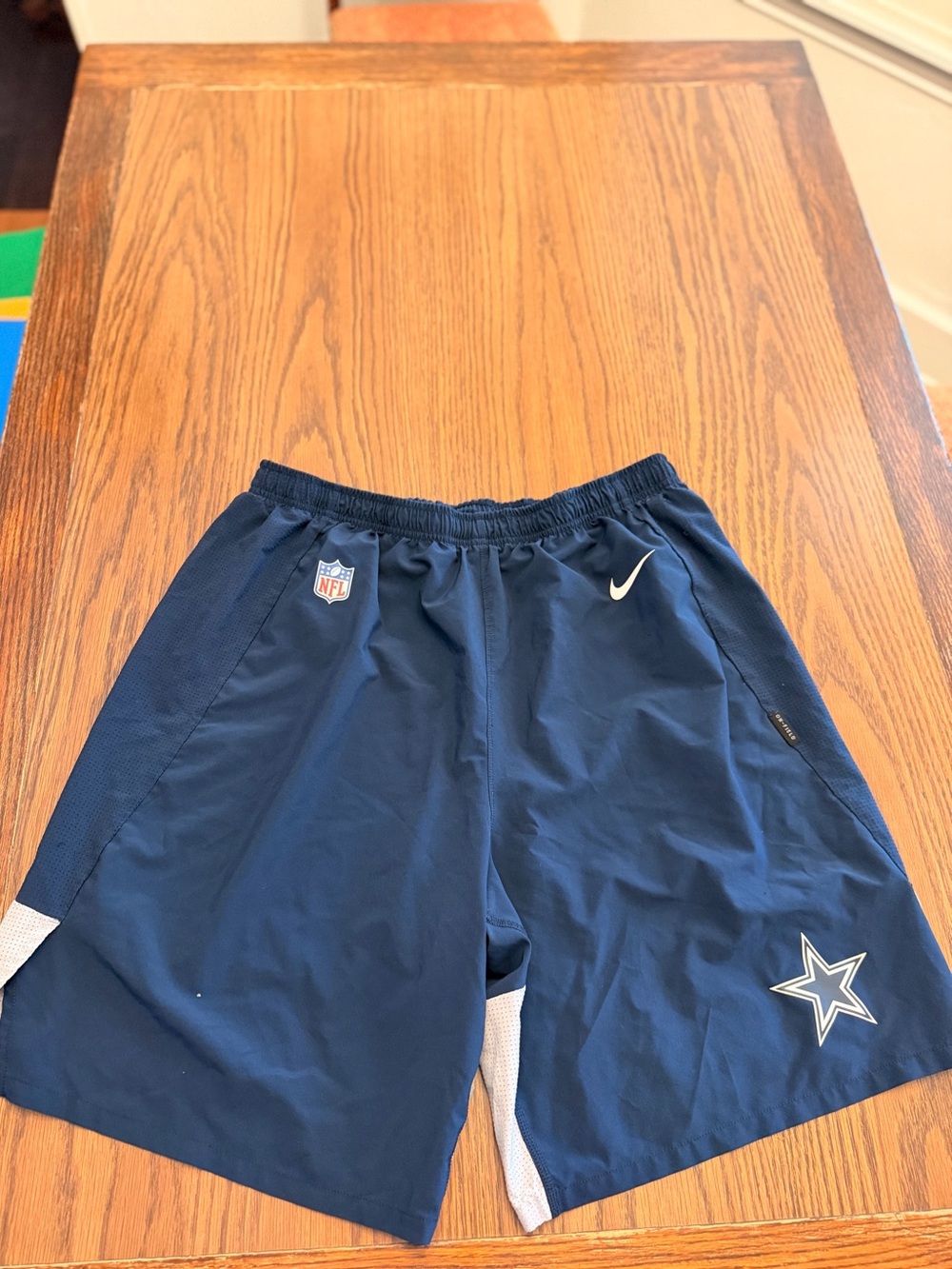 Nike Navy On-Field Athletic Shorts